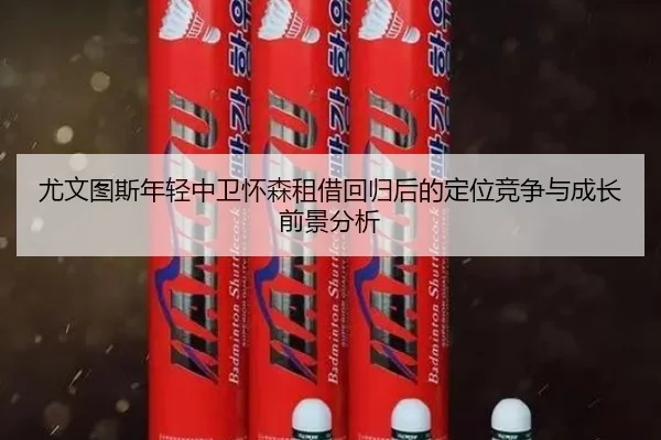尤文图斯年轻中卫怀森租借回归后的定位竞争与成长前景分析
